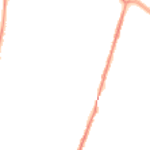 Night-time road noise heatmap for BS23 1DU