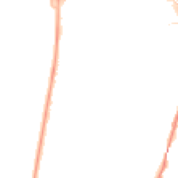 Night-time road noise heatmap for BS23 1ED