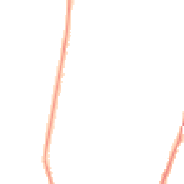 Night-time road noise heatmap for BS23 1EF