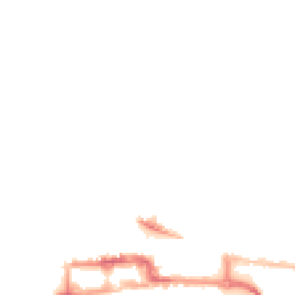 Night-time road noise heatmap for BS23 1NA