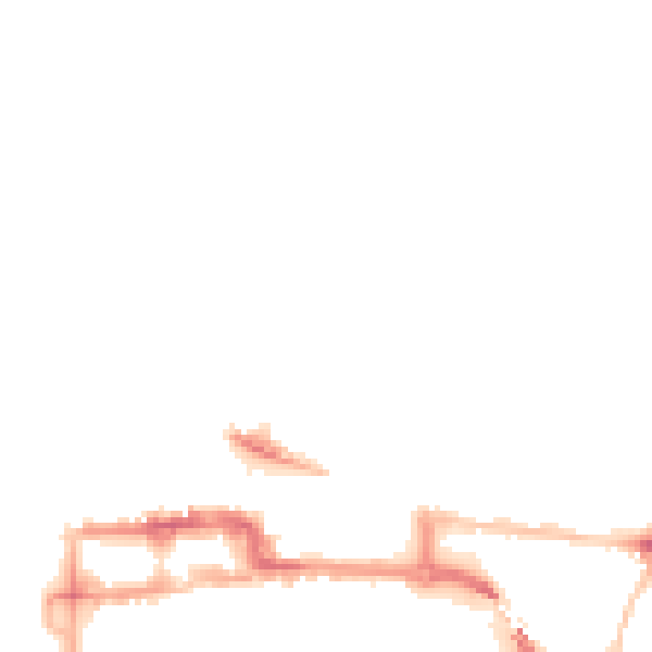 Night-time road noise heatmap for BS23 1PR