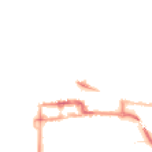 Night-time road noise heatmap for BS23 1QP
