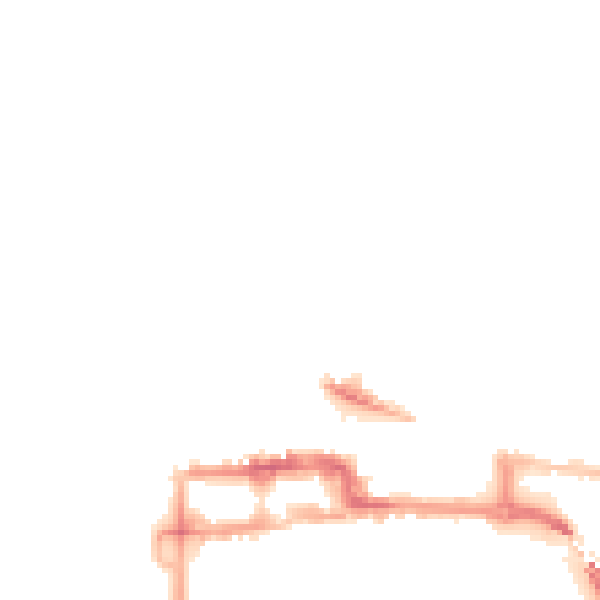 Night-time road noise heatmap for BS23 1RP