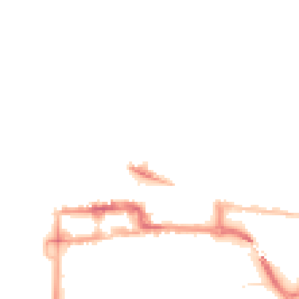Night-time road noise heatmap for BS23 1RQ