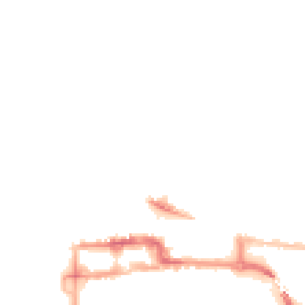 Night-time road noise heatmap for BS23 1RS