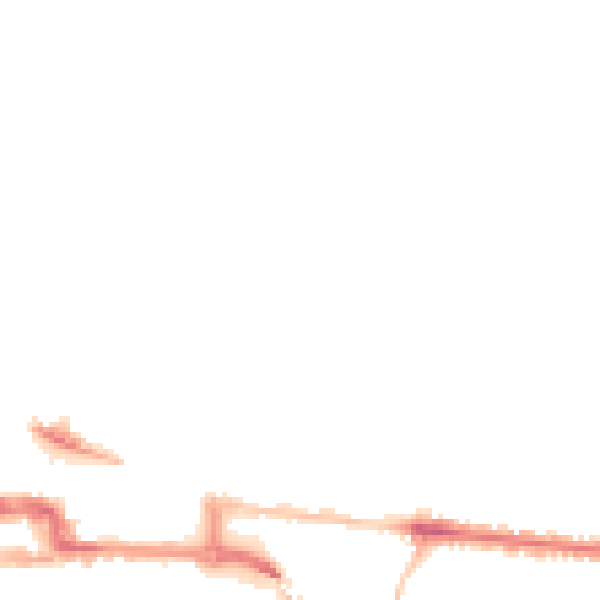 Night-time road noise heatmap for BS23 2RE
