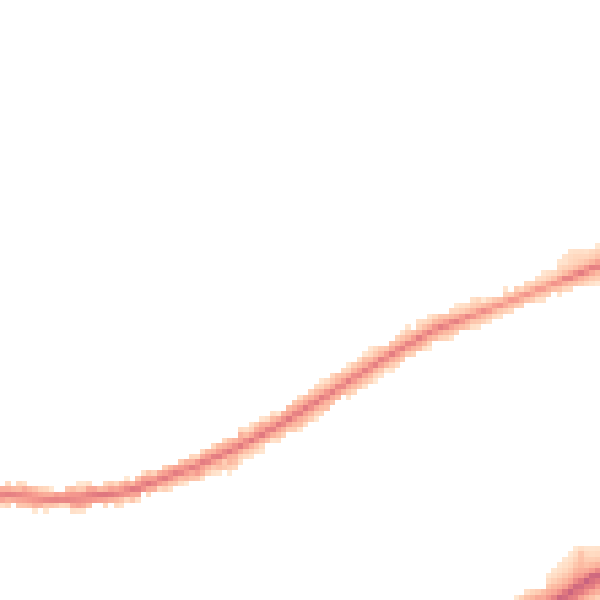 Night-time road noise heatmap for BS23 3LE