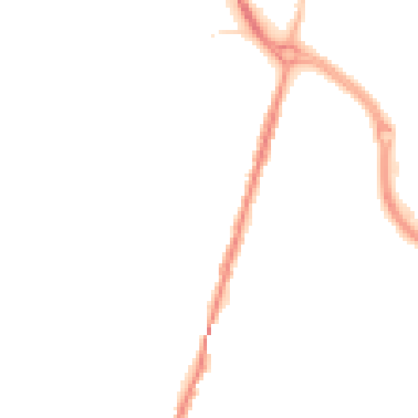 Night-time road noise heatmap for BS23 3QQ