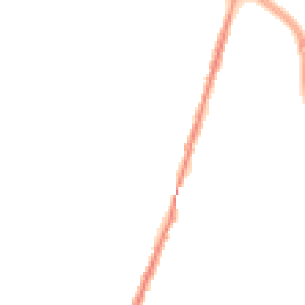 Night-time road noise heatmap for BS23 4DA