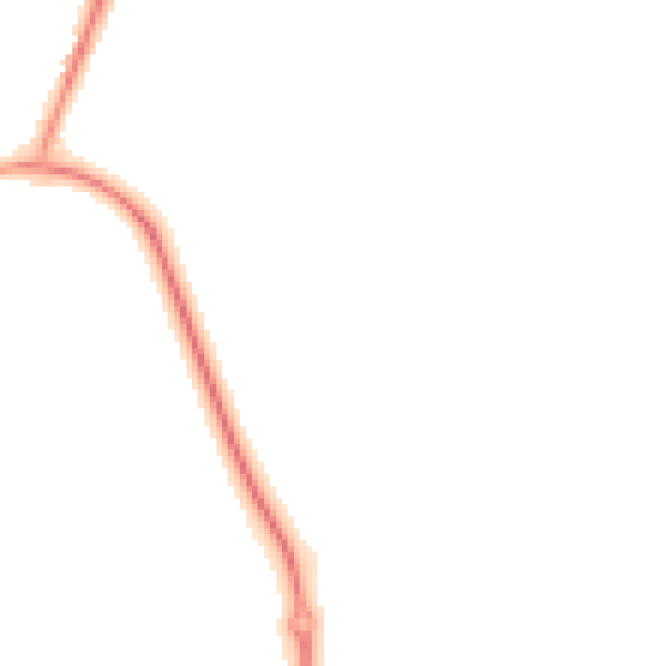 Night-time road noise heatmap for BS23 4QP