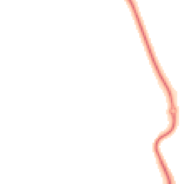 Night-time road noise heatmap for BS23 4SH
