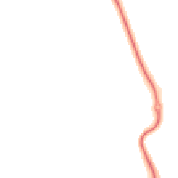 Night-time road noise heatmap for BS23 4SJ