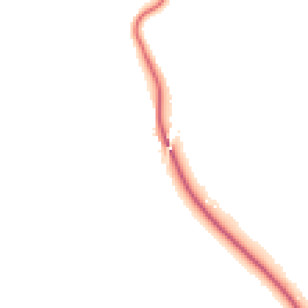 Night-time road noise heatmap for BS23 4TZ