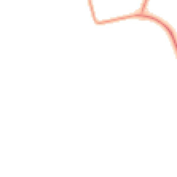 Night-time road noise heatmap for BS23 4UY