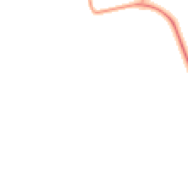 Night-time road noise heatmap for BS23 4XE