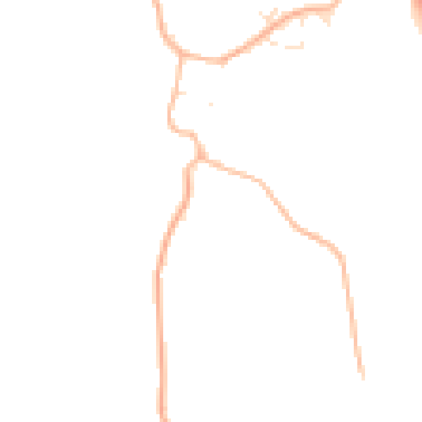Daytime road noise heatmap for BS24 0AF