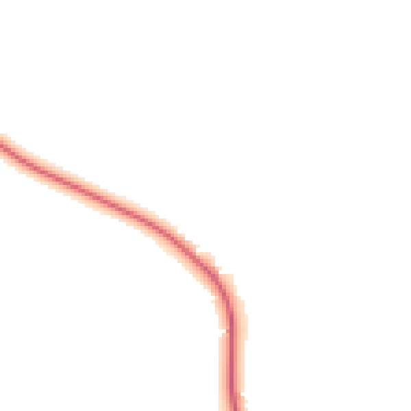 Night-time road noise heatmap for BS24 0AU