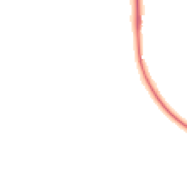 Night-time road noise heatmap for BS24 0DQ
