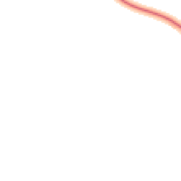 Night-time road noise heatmap for BS24 0ED