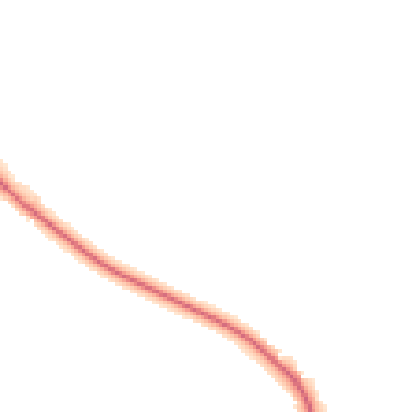 Night-time road noise heatmap for BS24 0PR