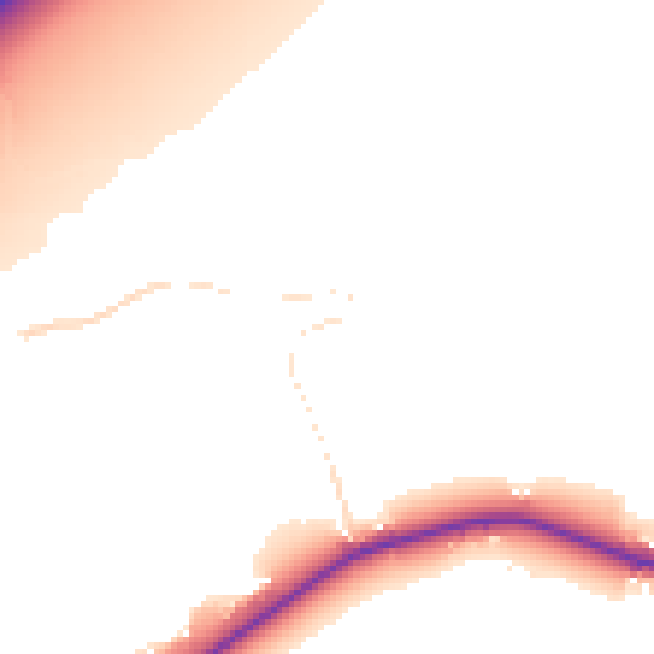 Daytime road noise heatmap for BS24 6RZ
