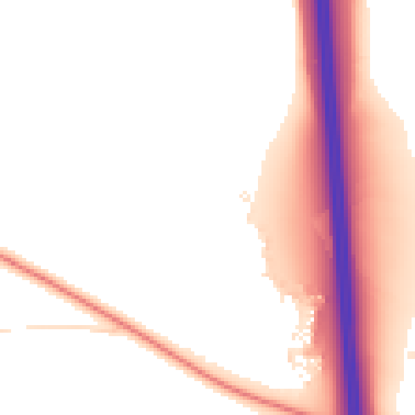 Night-time road noise heatmap for BS24 7JT