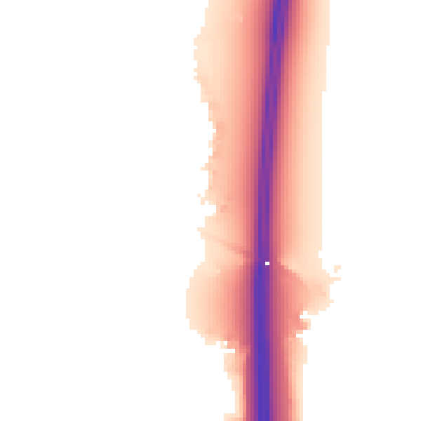 Night-time road noise heatmap for BS24 7LJ