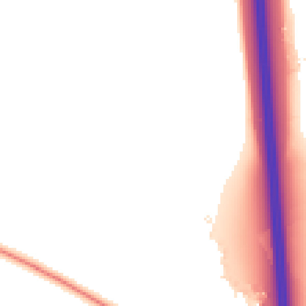 Night-time road noise heatmap for BS24 7LP