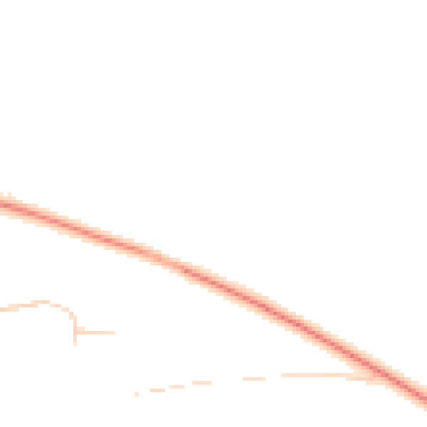 Night-time road noise heatmap for BS24 7NL