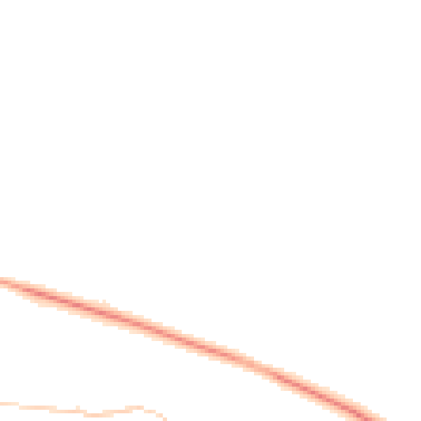 Night-time road noise heatmap for BS24 7NU