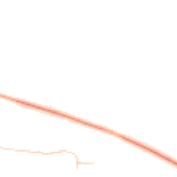 Night-time road noise heatmap for BS24 7NY