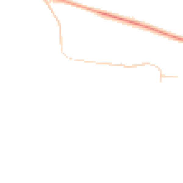 Night-time road noise heatmap for BS24 8AF