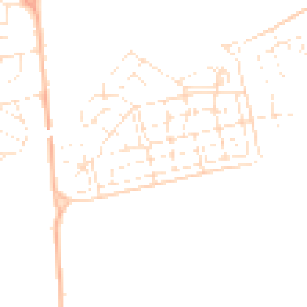 Daytime road noise heatmap for BS24 8BN