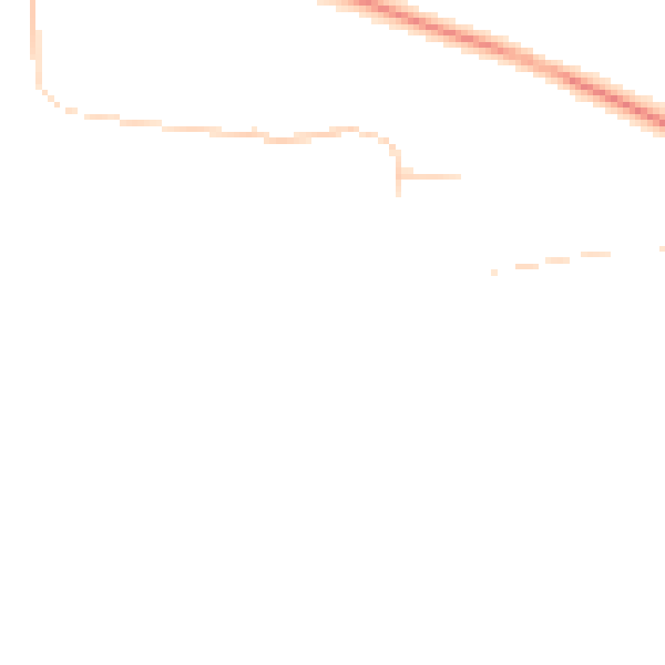 Night-time road noise heatmap for BS24 8BZ