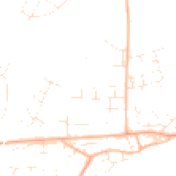 Daytime road noise heatmap for BS24 9BU