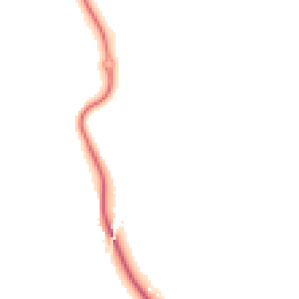 Night-time road noise heatmap for BS24 9LE