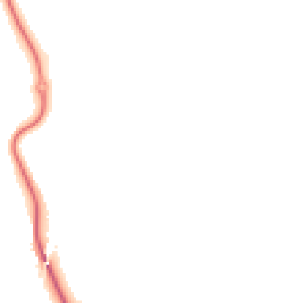 Night-time road noise heatmap for BS24 9LP