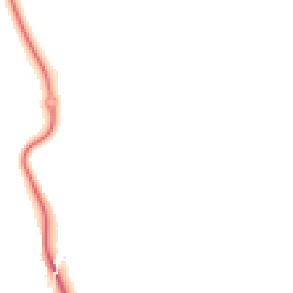 Night-time road noise heatmap for BS24 9LR