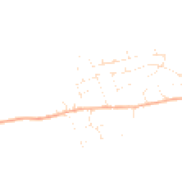 Daytime road noise heatmap for BS24 9QT
