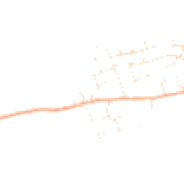 Daytime road noise heatmap for BS24 9QX