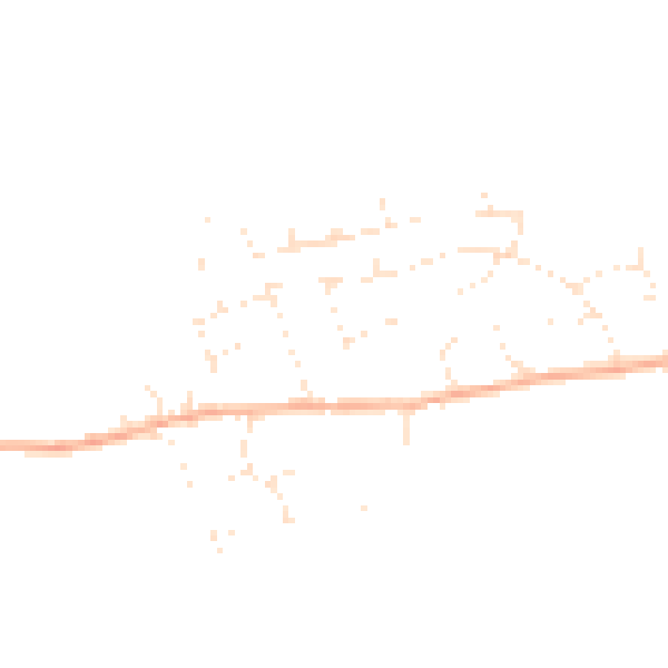 Daytime road noise heatmap for BS24 9RH