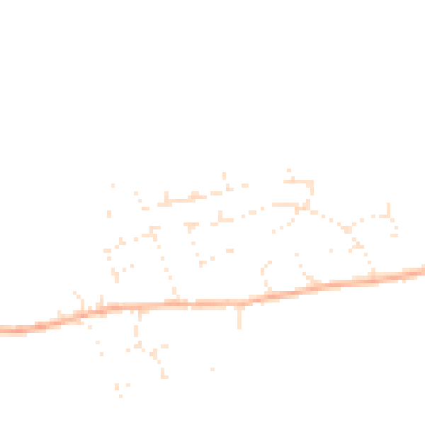 Daytime road noise heatmap for BS24 9RQ
