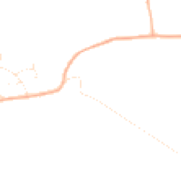 Daytime road noise heatmap for BS24 9UW