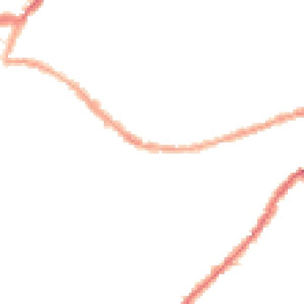 Night-time road noise heatmap for BS3 1JQ
