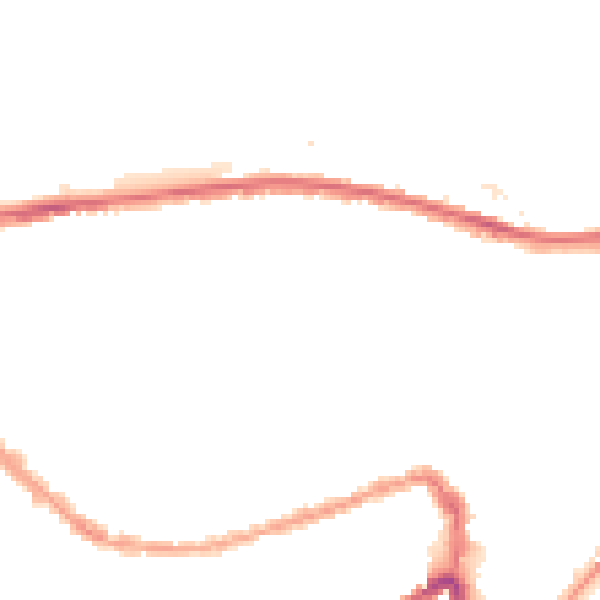 Night-time road noise heatmap for BS3 1QH
