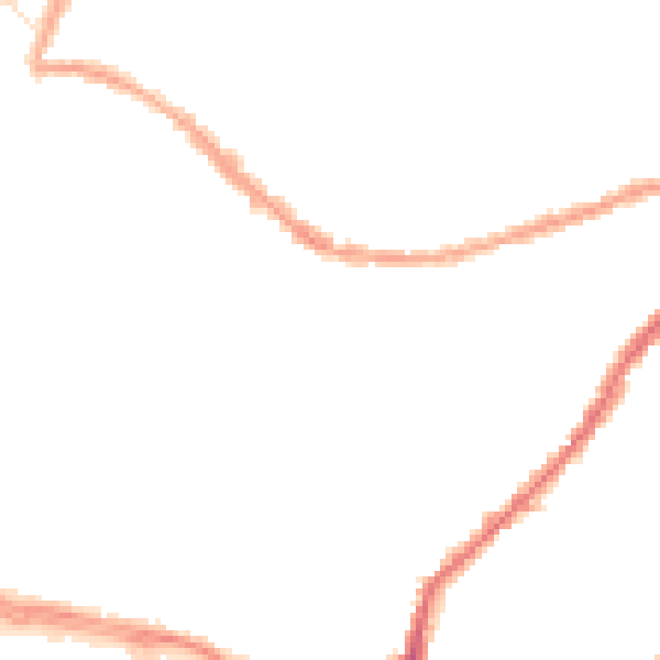 Night-time road noise heatmap for BS3 3DQ