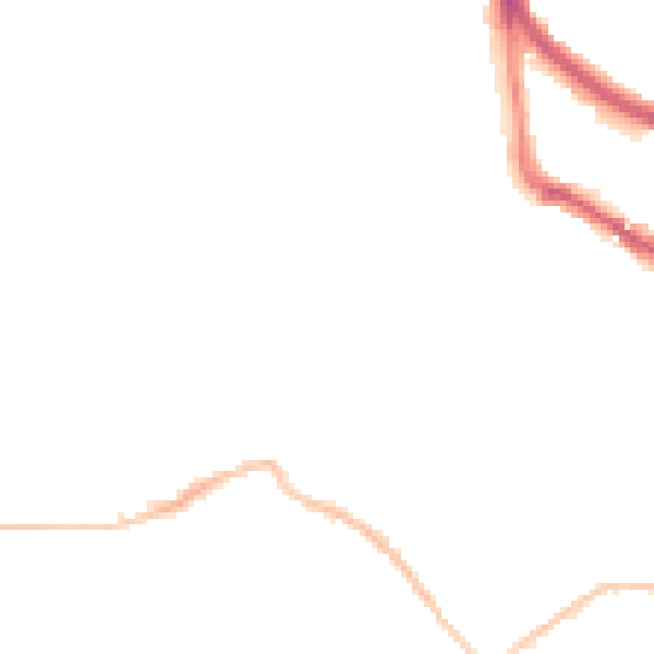 Night-time road noise heatmap for BS3 4SL