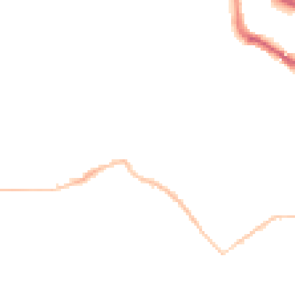 Night-time road noise heatmap for BS3 5AG