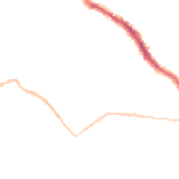 Night-time road noise heatmap for BS3 5BU