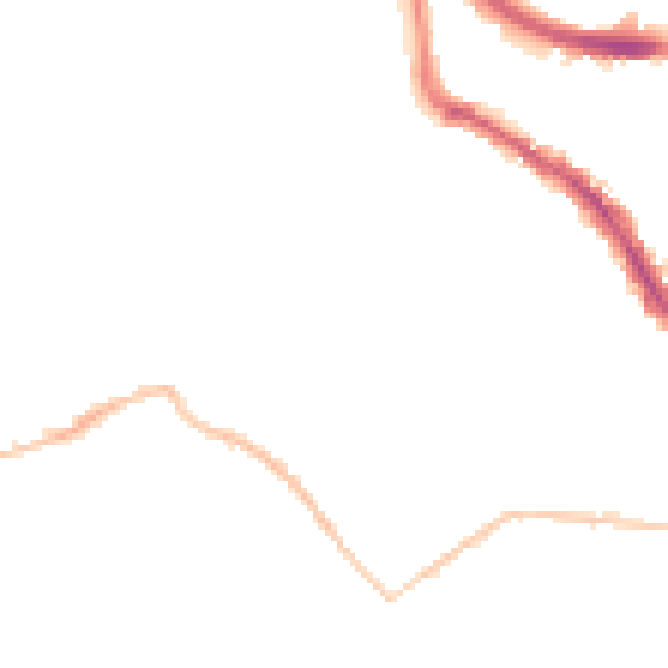 Night-time road noise heatmap for BS3 5DQ